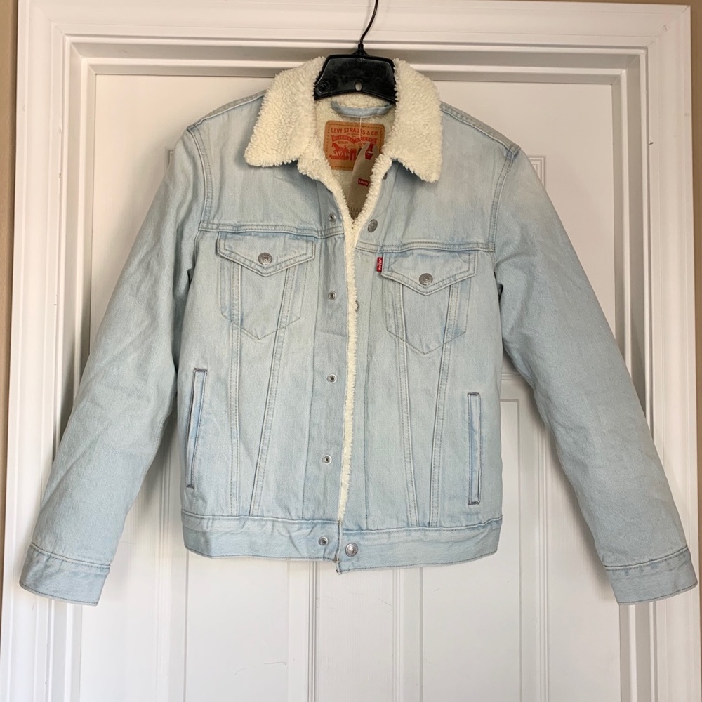 Levi’s Denim Sherpa Jean Jacket
